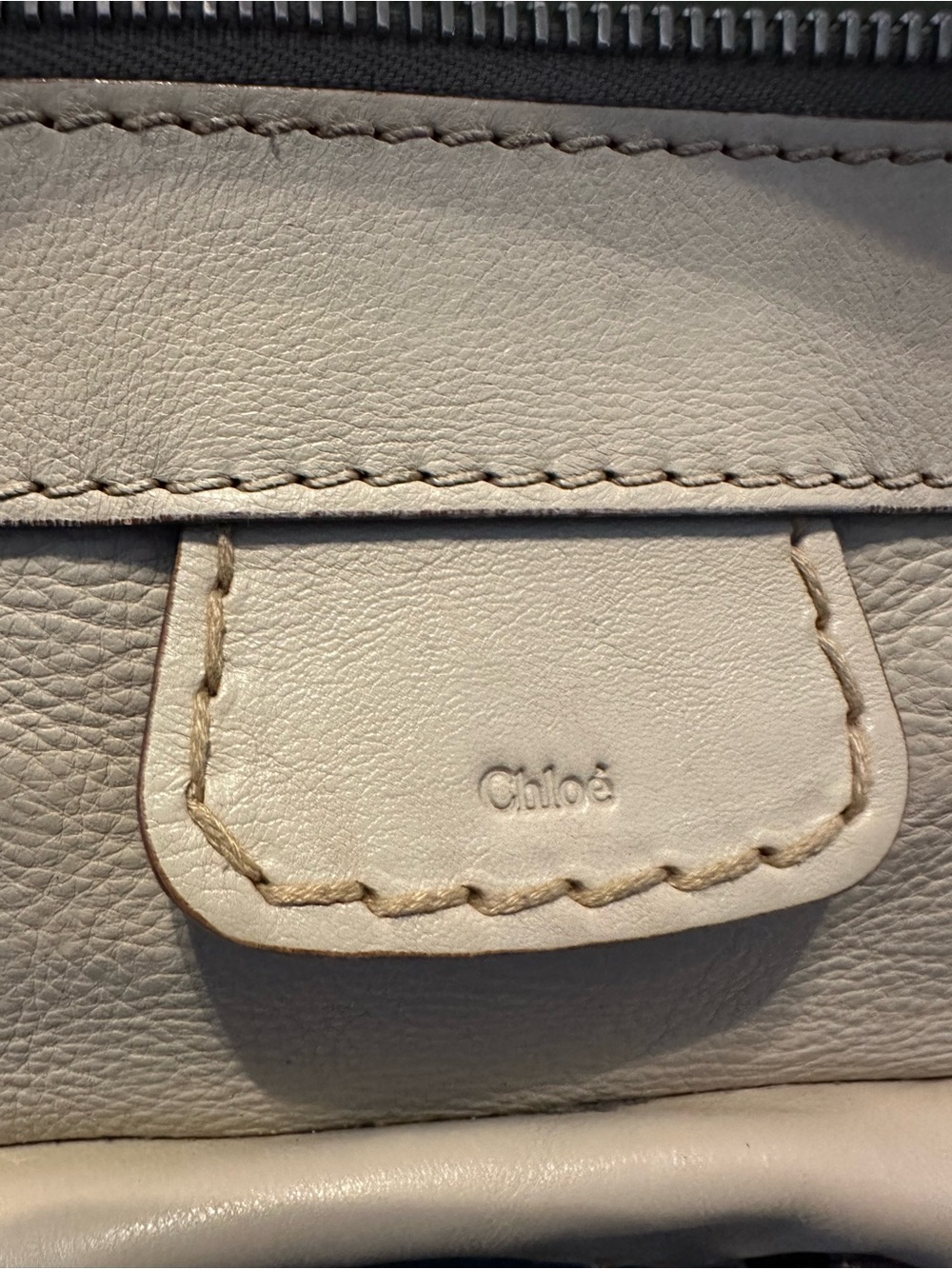 Chloé Edith Leather Satchel Cream | Phoebe Philo Era - Picture 11 of 15